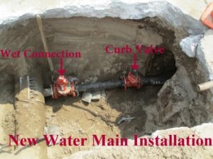 New Water Main Installation