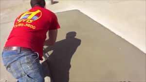 Restoring concrete