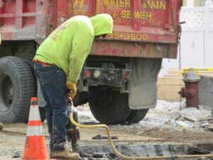 Opening roadway