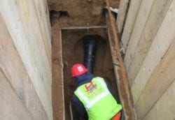 Repairing the broken pipe