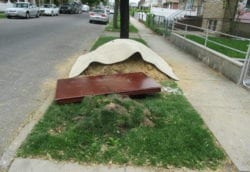 Unlicensed contractor flees the scene