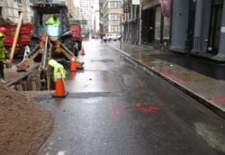Change of plans - Digging on top of city sewer