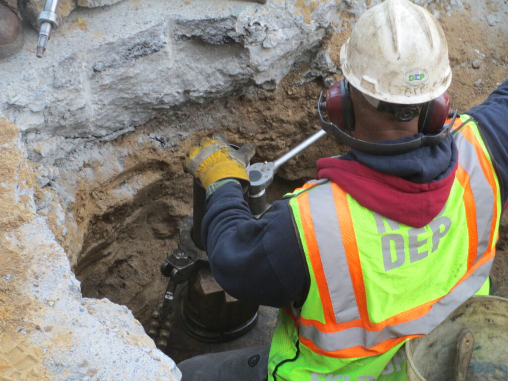 DEP installs new tap