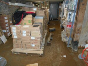 Flood from leak