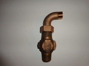 Close up of tap connection