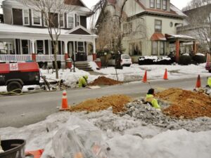 Excavation begins