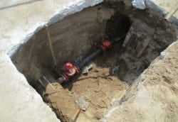 Wet connection & Curb valve