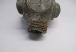 The broken tap