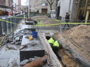 Water main tunnel
