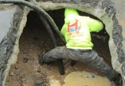 Fighting the water leak