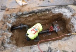 installing pipe with off sets