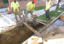 Testing new hydrant