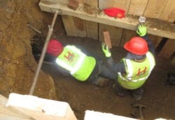 Installing new cast iron