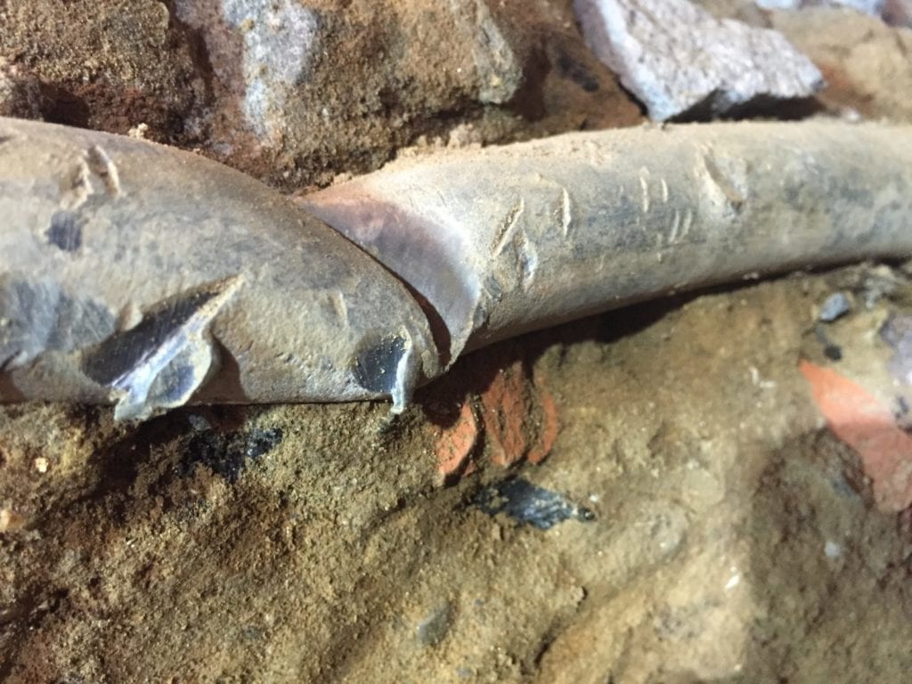 Lead water main replaced with copper