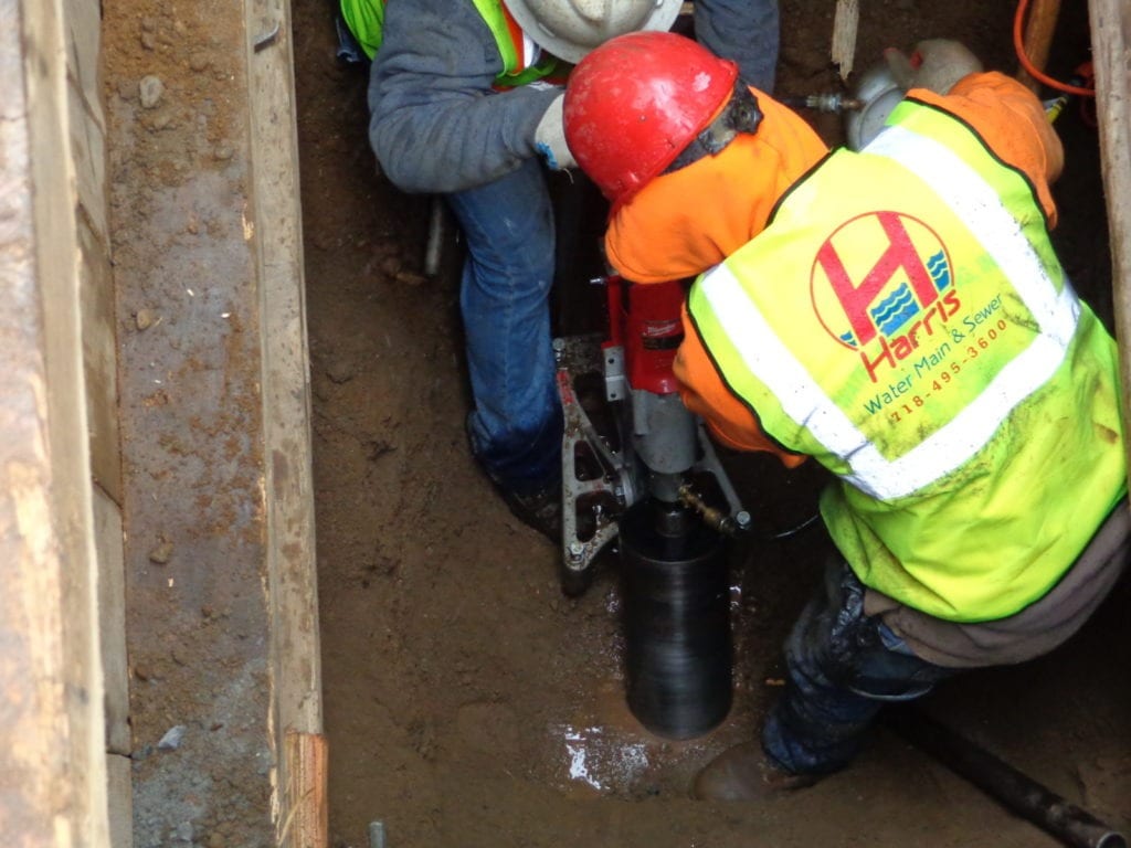 Sewer core drill 