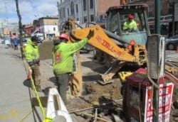 sewer repair with cast iron