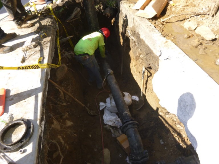 Relocating hydrant within 18'