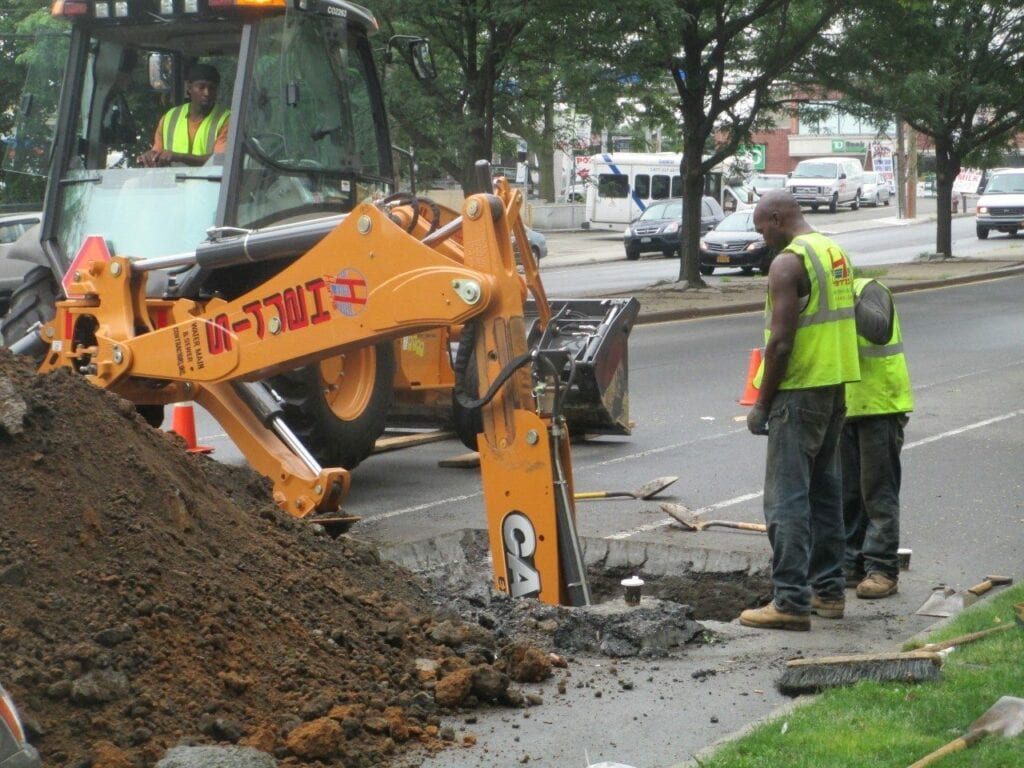 Water main contractors in the Bronx