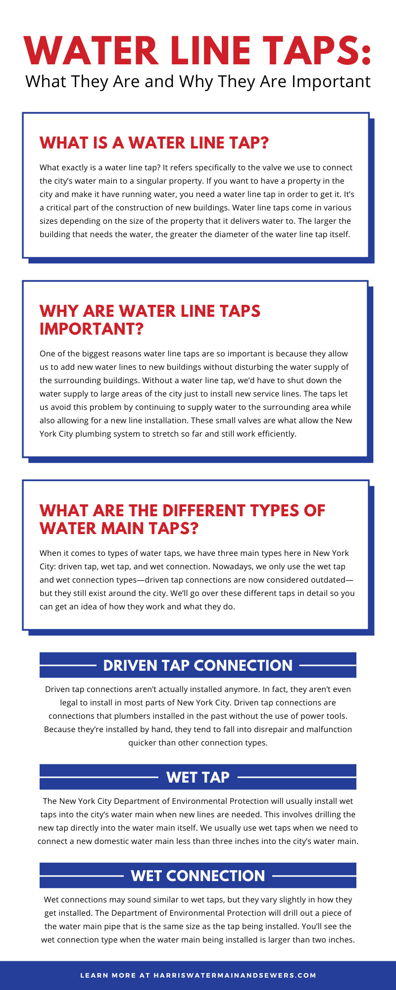 Water Line Taps: What They Are and Why They Are Important