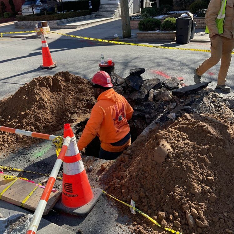 DEP 3 day notice water main repair